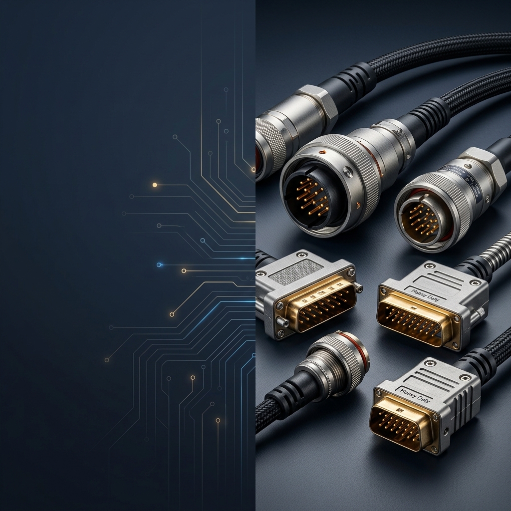 Heavy Duty Circular & Rectangular Connectors